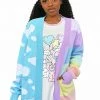 My Violet MV Originals Rainbow Skies Split Cardigan