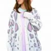 My Violet New Arrivals SAMPLE Snow Leopard Cardigan Sweater O/S
