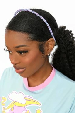 My Violet New Arrivals Glitter Bomb Headband - Purple