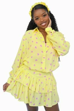 My Violet Memphis Ruffle Skirt