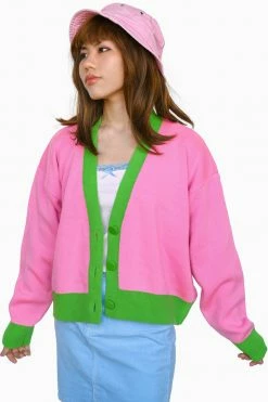 My Violet SAMPLE Spring Leap Cardigan Sweater O/S