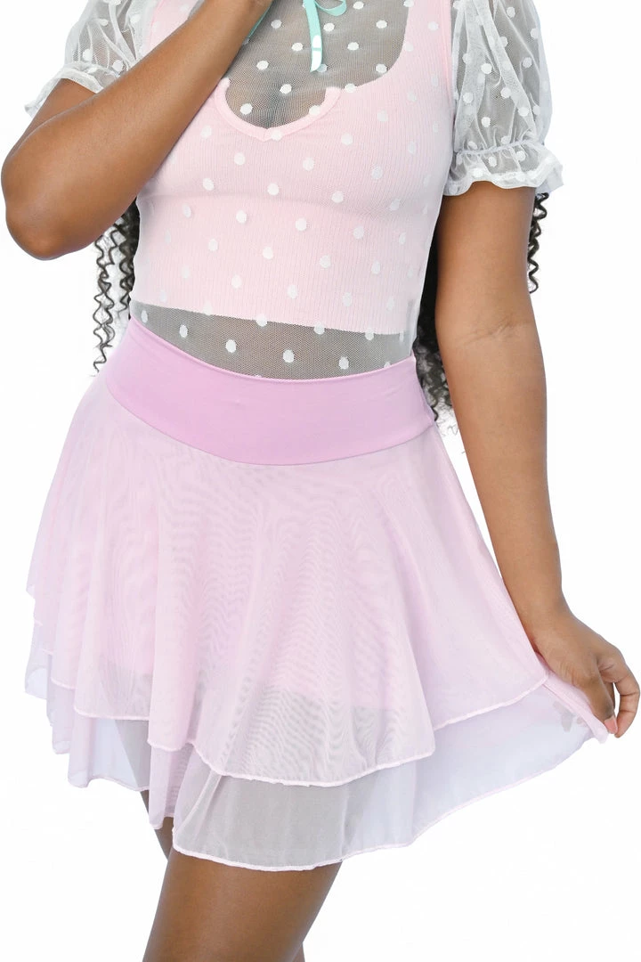 My Violet Swan Lake Ruffle Skirt MV Originals