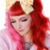 My Violet Lovestruck Oversized Hair Bow - Yellow New Arrivals