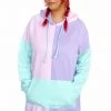 My Violet Jellybean Oversized Longline Hoodie