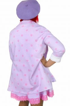 My Violet IMPERFECT SAMPLES Heather Hearts And Dots Blazer - FINAL SALE