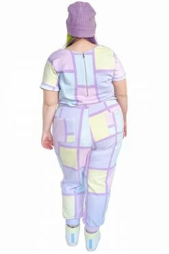 My Violet MV Originals IMPERFECT PIECES Miami Colorblock Jumpsuit - FINAL SALE