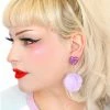 My Violet Sugar Puff Earrings - Soft Lilac New Arrivals