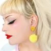 My Violet Sugar Puff Earrings - Sweet Canary New Arrivals
