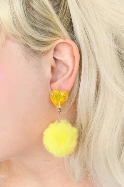 My Violet Sugar Puff Earrings - Sweet Canary New Arrivals