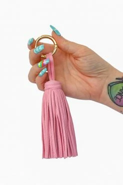 My Violet New Arrivals Pink Party Tassel Keyring