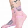 My Violet Mesh Socks - Pink New Arrivals