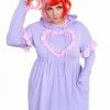 My Violet MV Originals Sweetheart Hoodie Dress With Pockets