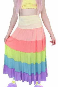 My Violet Rainbow Connection Skirt - Small Left!