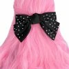 My Violet Sparkle Oversized Bow - Black New Arrivals