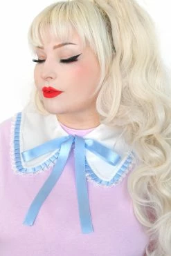 My Violet Dolly Collar - Baby Blue