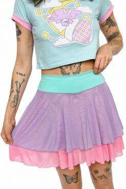 My Violet MV Originals Sweet Street Ruffle Skirt