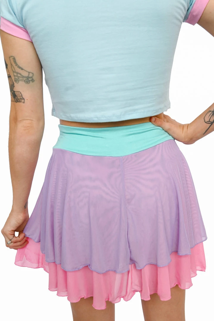 My Violet MV Originals Sweet Street Ruffle Skirt