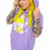 My Violet MV Originals Heartbreaker Bunny Short Sleeve Hoodie
