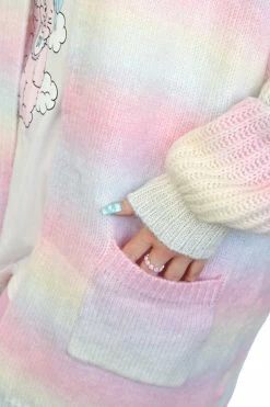 My Violet MV Originals Pastel Prism Long Cardigan