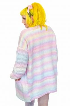 My Violet MV Originals Pastel Prism Long Cardigan