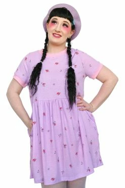 My Violet Posy Babydoll Dress MV Originals