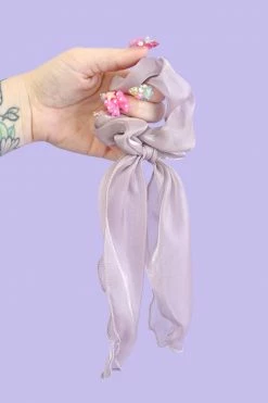 My Violet New Arrivals Sandra Ribbon Scrunchie