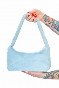 My Violet Marshmallow Shoulder Bag - Blue New Arrivals