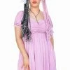 My Violet Lullaby Babydoll Dress