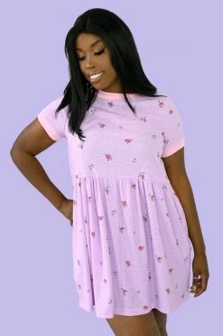 My Violet Posy Babydoll Dress MV Originals