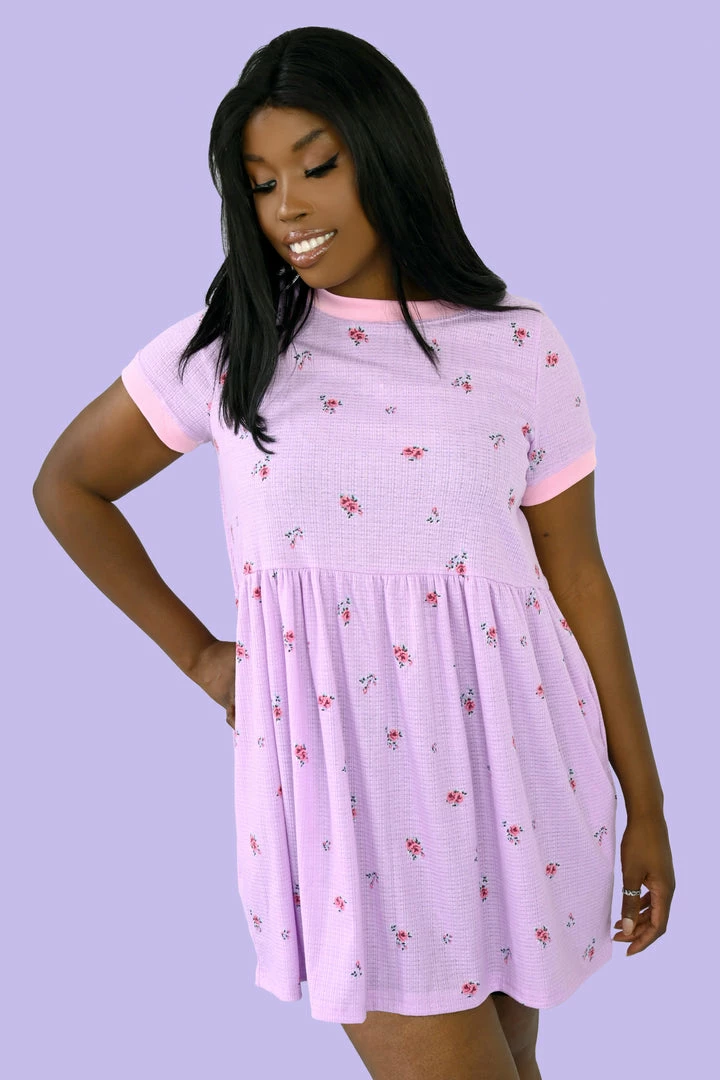 My Violet Posy Babydoll Dress MV Originals