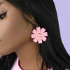 My Violet Flower Child Earrings New Arrivals