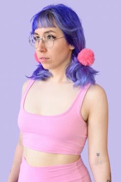 My Violet Barbie Crop Top - Pink