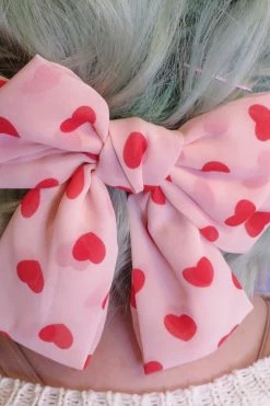 My Violet Lovestruck Oversized Hair Bow - Pink New Arrivals