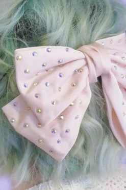 My Violet Sparkle Oversized Bow - Pink New Arrivals