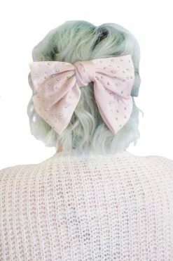 My Violet Sparkle Oversized Bow - Pink New Arrivals