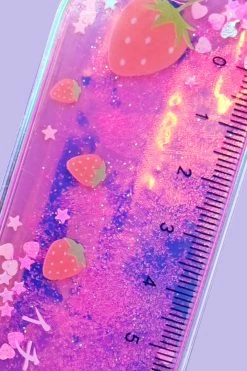 My Violet Strawberry Bookmark Ruler New Arrivals