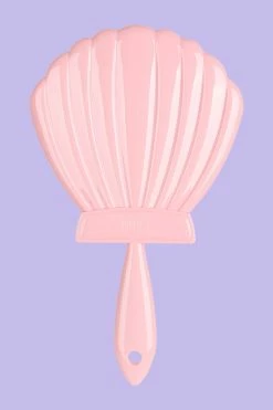 My Violet Shell Shock Light Up Mirror - Pink