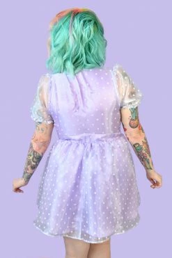My Violet Bubble Dress - Taro MV Originals