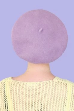 My Violet New Arrivals French Dreams Beret - Lilac