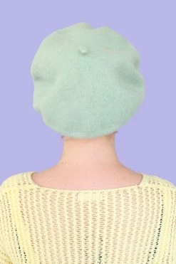 My Violet New Arrivals French Dreams Beret - Mint